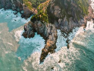 杨梅坑｜深圳最美海岸线之一｜骑行看海、打卡鹿嘴山庄的热门景点